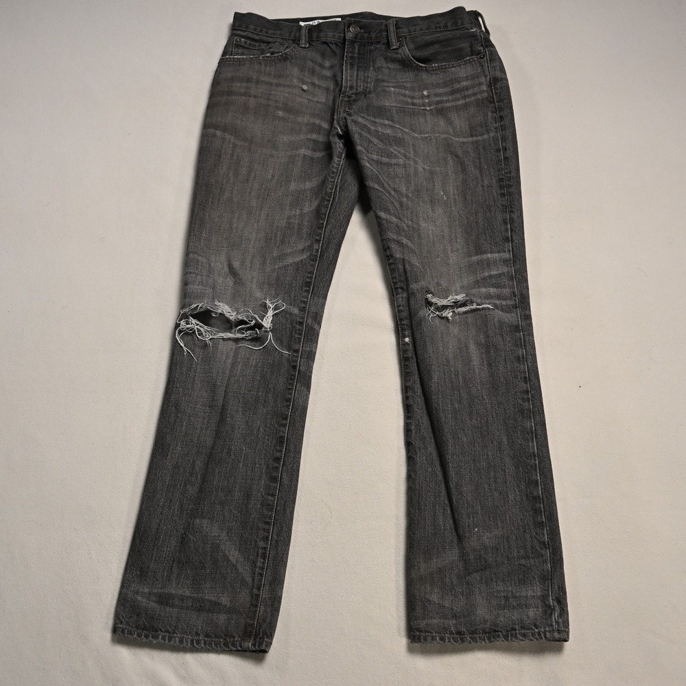 VTG Y2K Gap 1969 Jeans Mens 32x30 Relaxed Straight Denim Gray Y2K Grunge